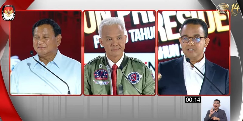 Prabowo Rendah Hati Tak Mau Serang Balik Ganjar dan Anies