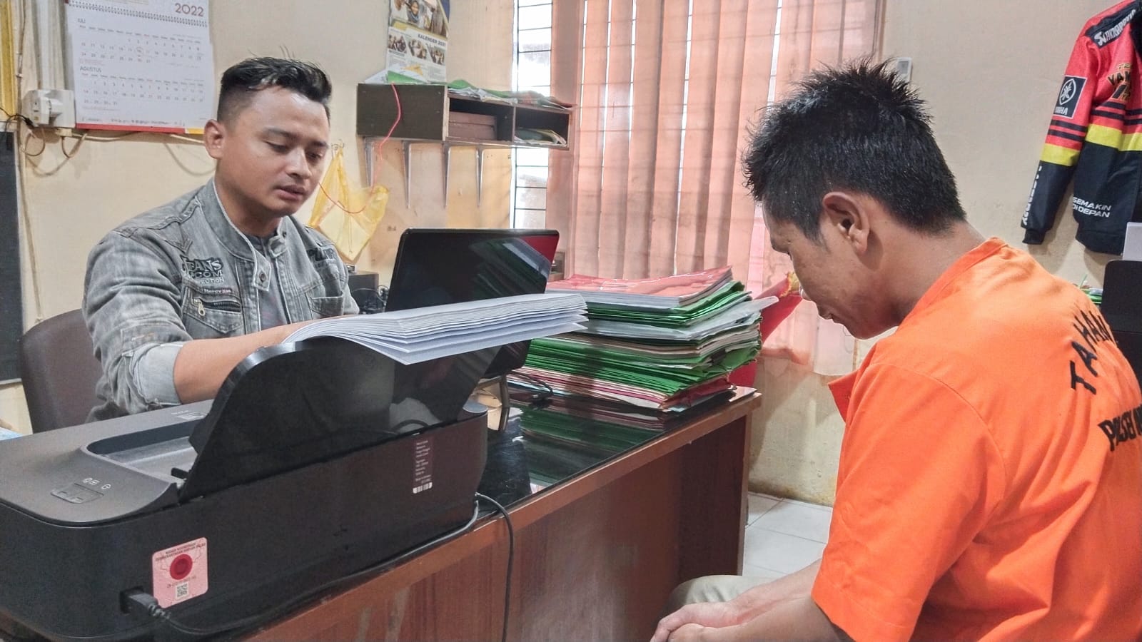 Residivis Rampok Rp50 Juta Kembali Masuk Bui Usai Ketahuan Curi Motor di Halaman Rumah