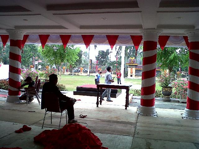 Kantor Walikota Berbenah Sambut HUT RI ke-67