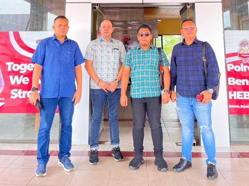 HPPM Sakai Riau Laporkan Akun Medsos Terkait Dugaan Fitnah Terhadap Paslon Pilkada Bengkalis