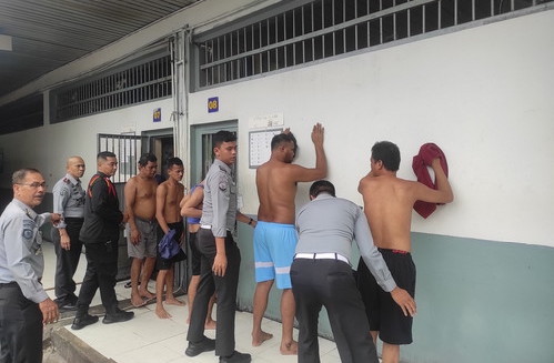 Napi dan Oknum Petugas Digerebek Diduga saat Gunakan Narkoba di Lapas Bengkalis