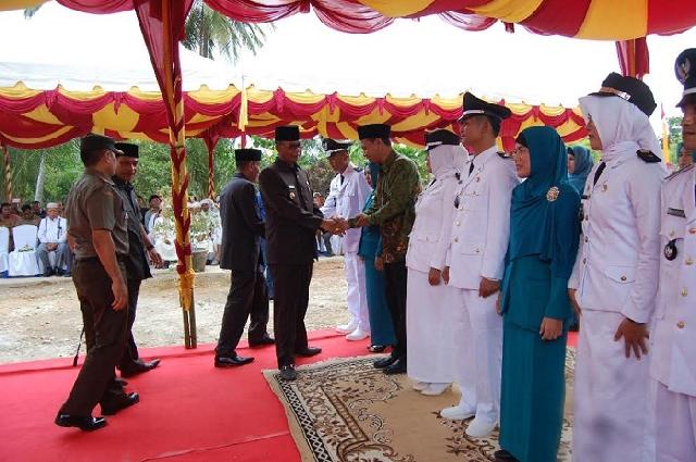 Bupati Rohil kembali Melantik 10 Pjs Penghulu