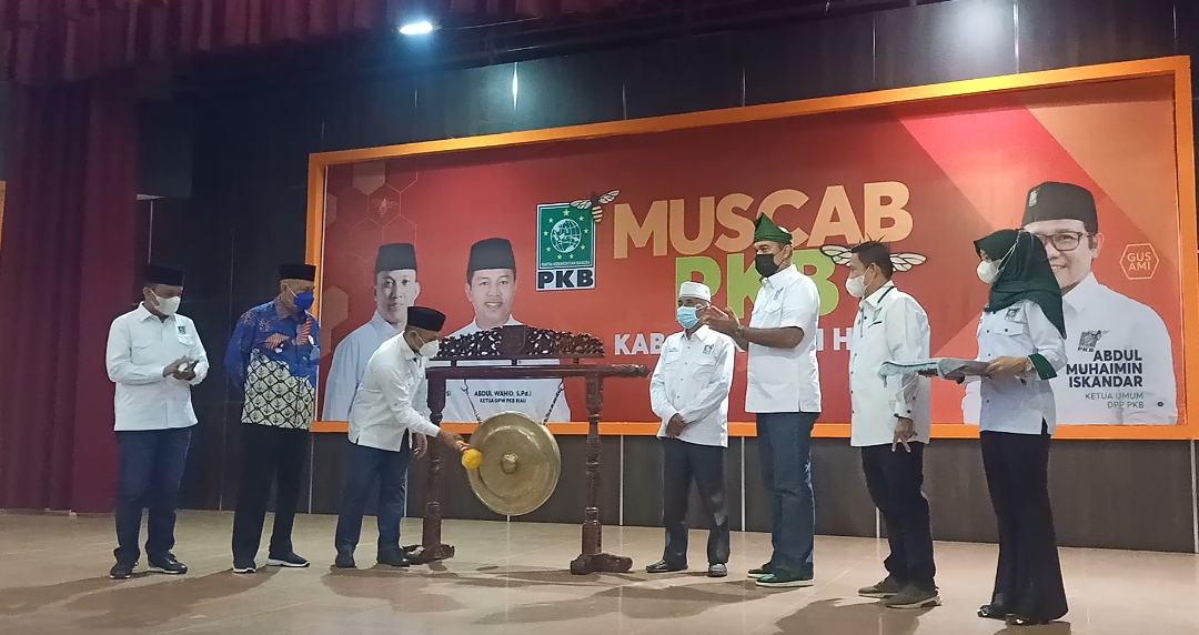 Ketua DPW PKB Riau Resmi Buka Muscab Ke-V DPC PKB Inhil