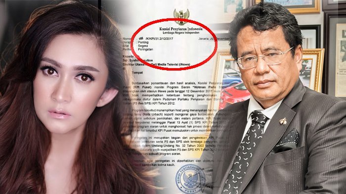 Tanya Soal Keperawanan Nafa Urbach, Program Hotman Paris Show Ditegur KPI