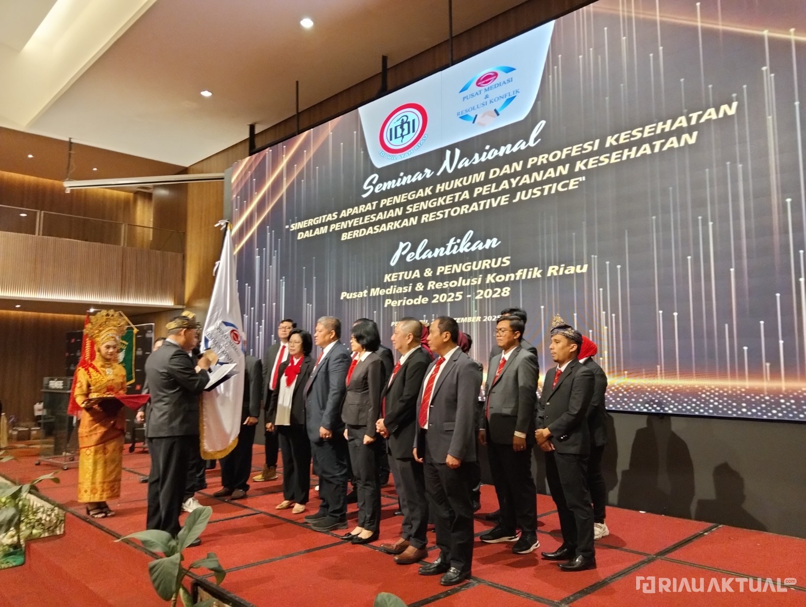 PMRK Riau Dilantik, Fokus Selesaikan Sengketa Medis dengan Restorative Justice