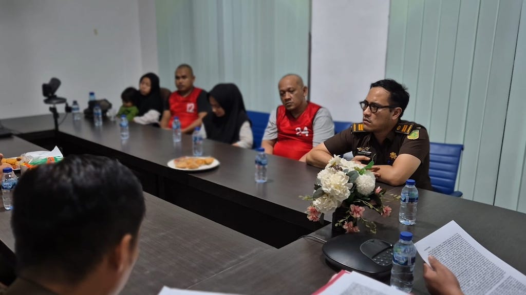 Kejagung Kabulkan Restoratif Justice, Tiga Tersangka Kasus Narkoba di Bengkalis Bebas Tuntutan