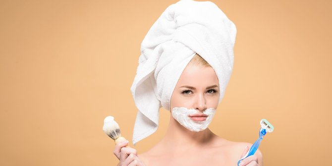 Enam Cara Alami Mencegah Munculnya Kumis Tipis pada Wajah Wanita