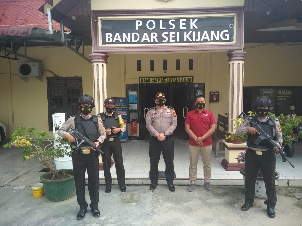 GunaJaga Ketertiban Mako, Polsek Bandar Sei Kijang Lakukan Patroli