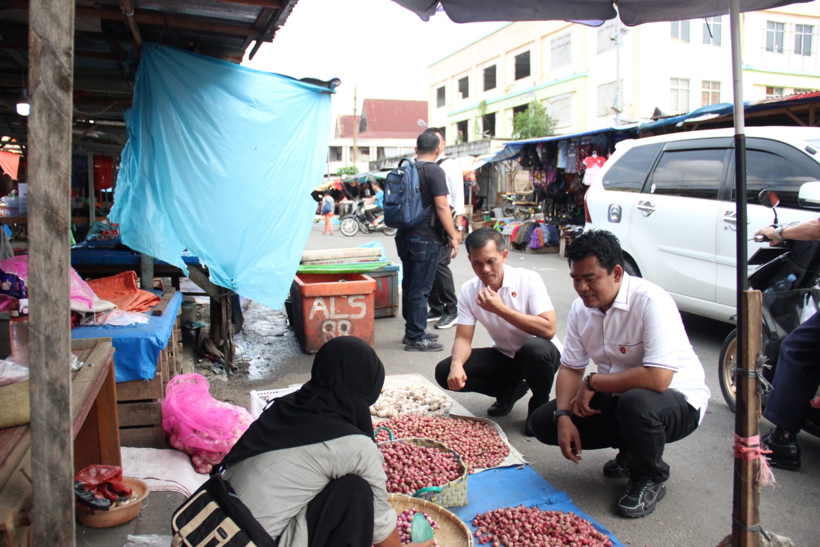 Jelang Idul Adha, Polresta Pekanbaru Cek Kelayakan Hewan Kurban dan Bahan Pokok