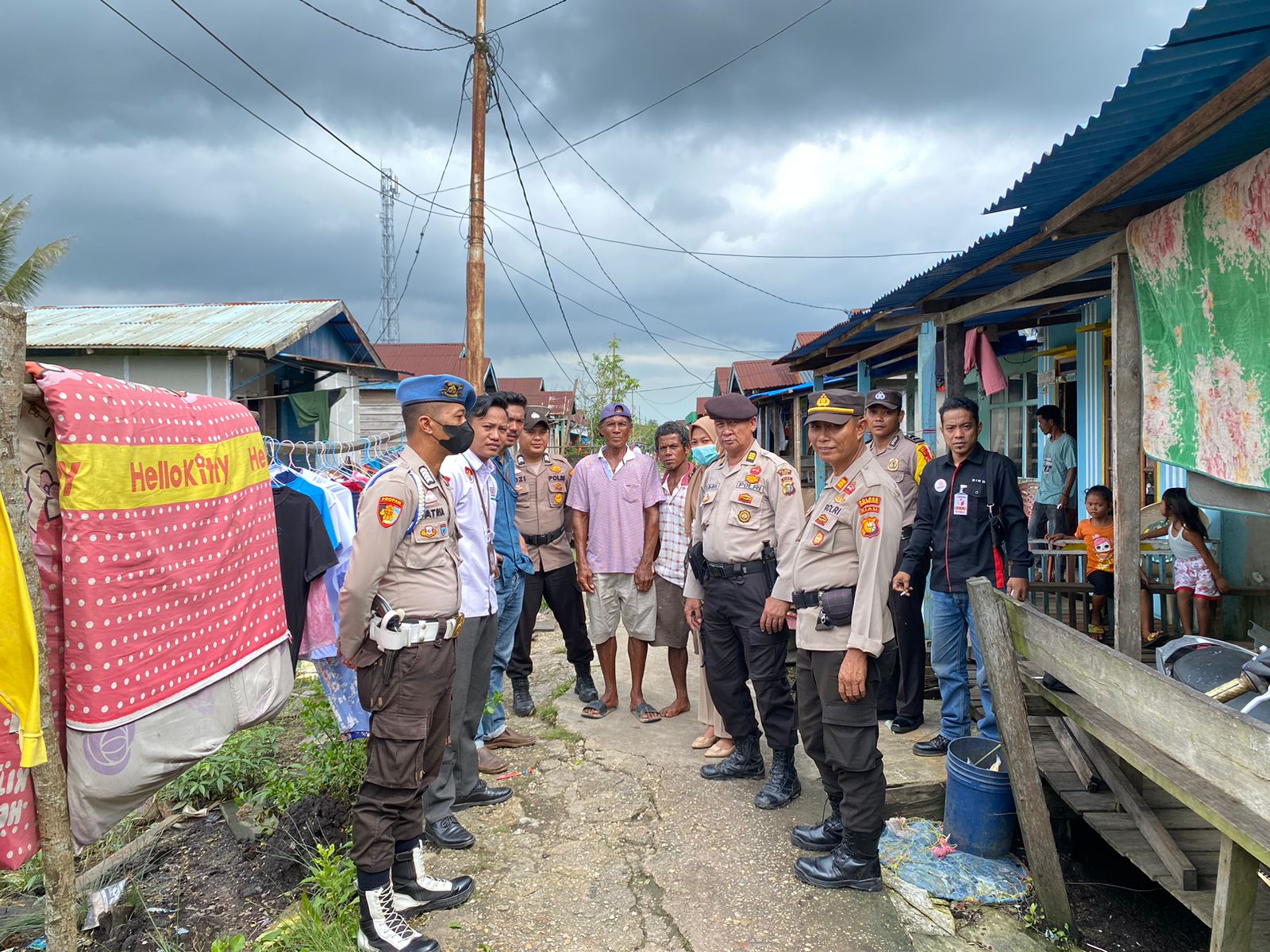 Rangkul Suku Duano di Inhil, Ini yang Dilakukan Kapolsek Kateman Ciptakan Pemilu Damai