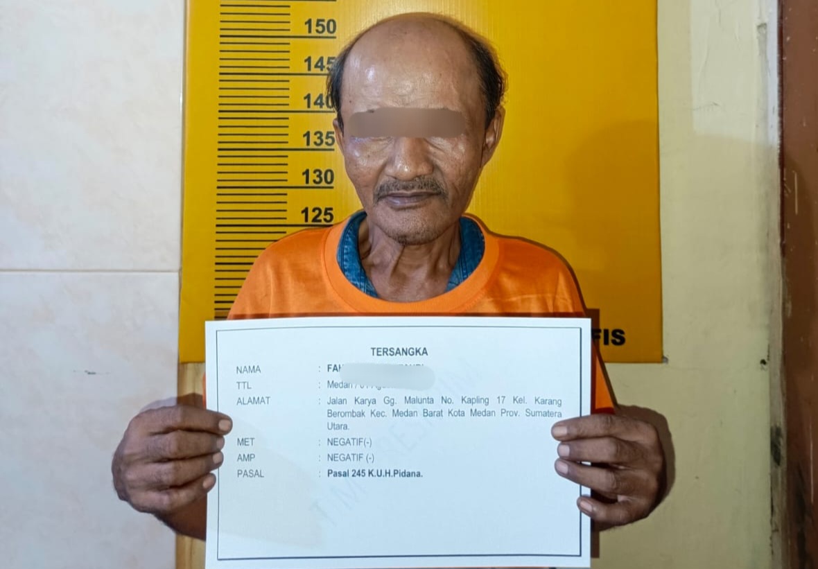 Edarkan Uang Palsu, Pria Paruh Baya di Pekanbaru Ditangkap Polisi