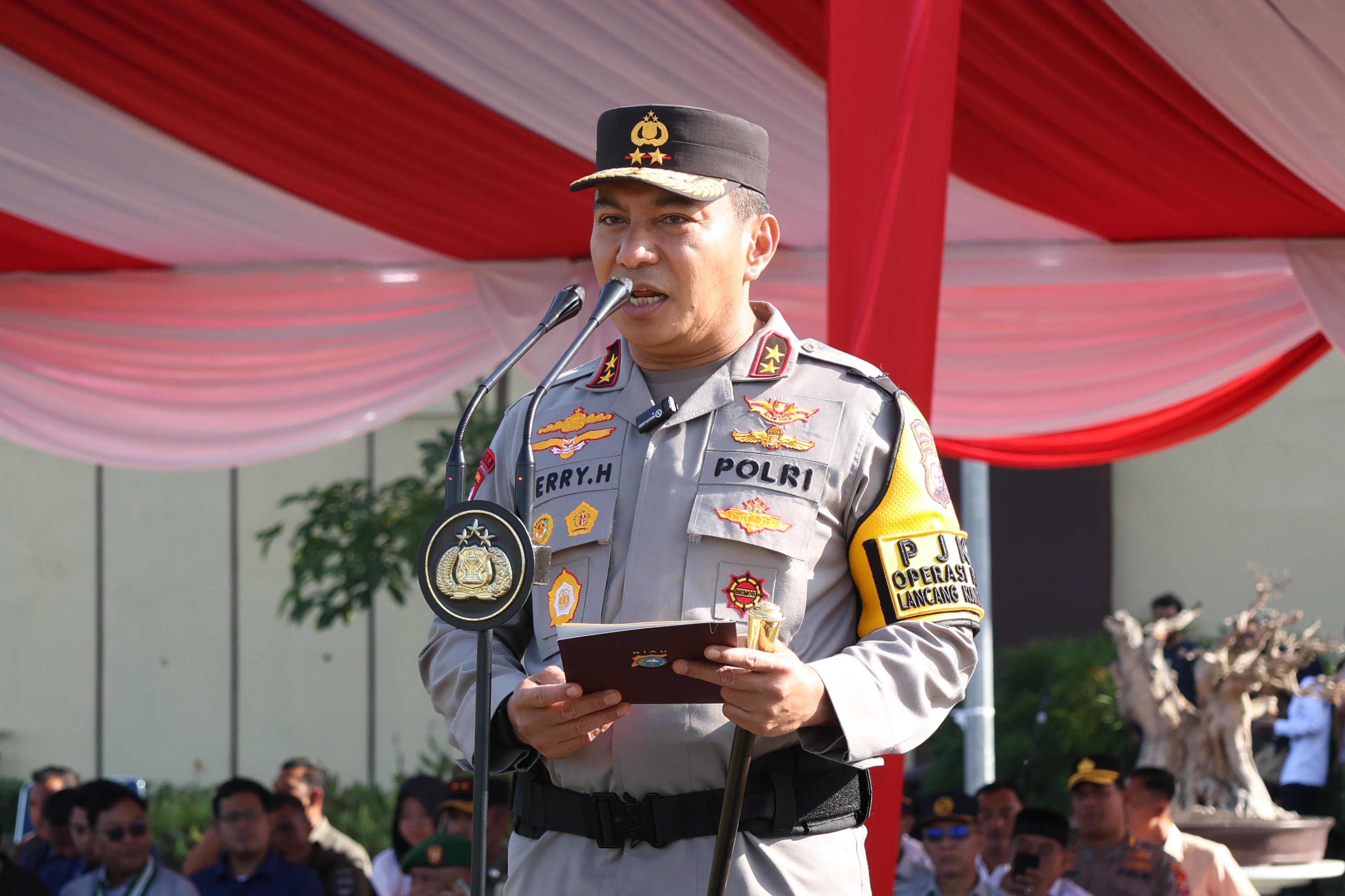 Operasi Patuh 2025 Dimulai, Polda Riau Fokus Edukasi Keselamatan Lalu Lintas dan Tekan Angka Kecelakaan