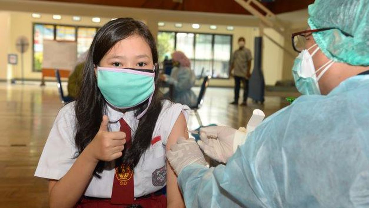 Capaian Vaksinasi Murid SD di Pekanbaru Masih Rendah