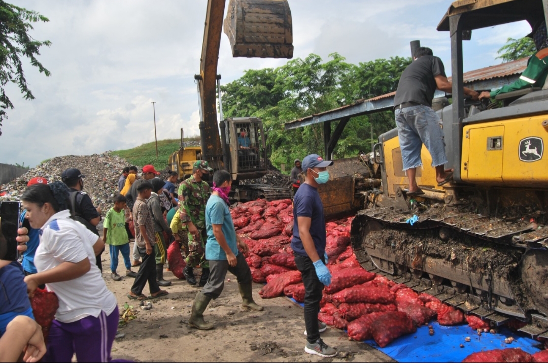 1.155 Karung Bawang Dimusnahkan Dinilai Tak Efektif, Kepala KPPBC : Ini Keputusan Pengadilan