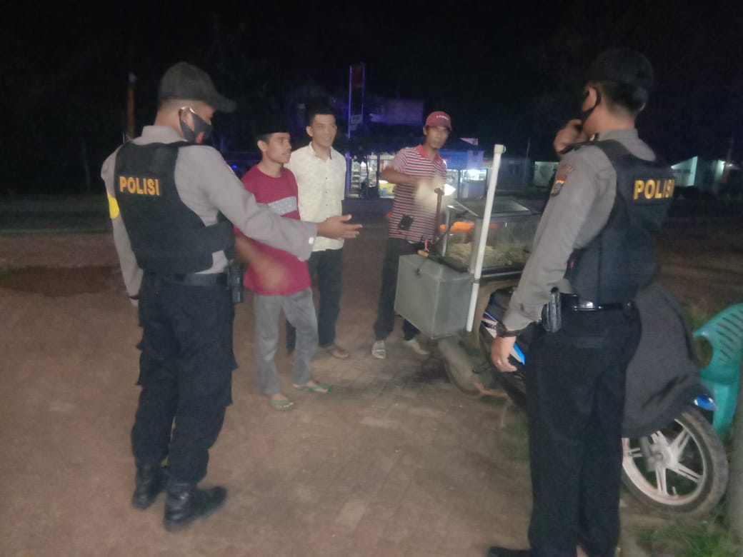 Polsek Pangkalan Lesung Terus Gaungkan Adaptasi kebiasaan Baru 