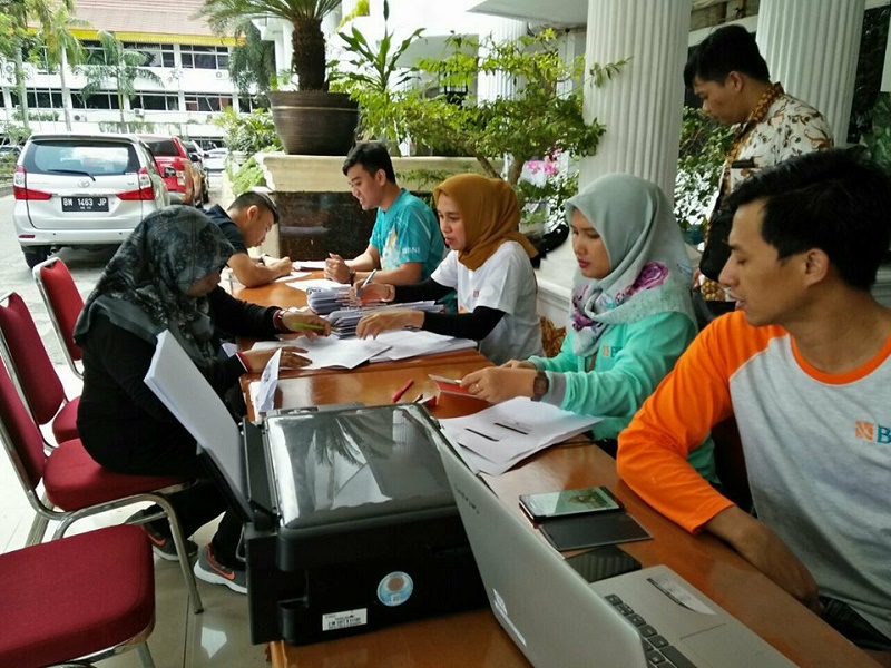 Pemko Pekanbaru Dirikan Stand Pembuatan Smart Card Madani