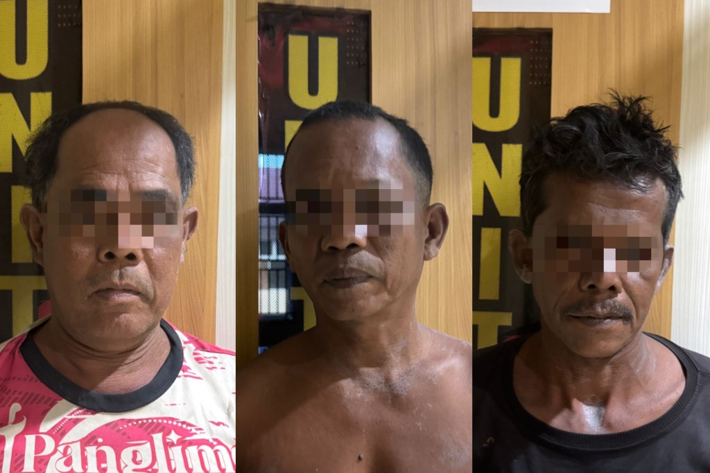 Polda Riau Tangkap Tiga Penambang Emas Ilegal di Kuantan Singingi