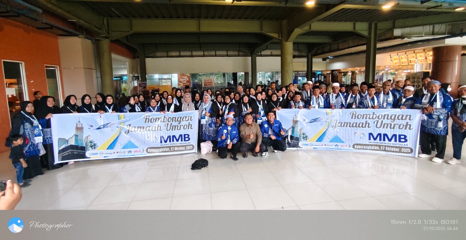 MMB Travel Kembali Berangkatkan 71 Jamaah Program 'Umrah Oktober Ceria ke Baitullah'