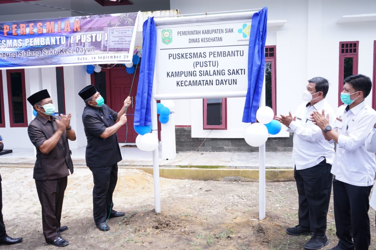 Pustu Diresmikan Alfedri, Iswanto: Kami Bersyukur dan Berimakasih Kepada Pak Bupati Sudah Dibuatkan Yang Bagus