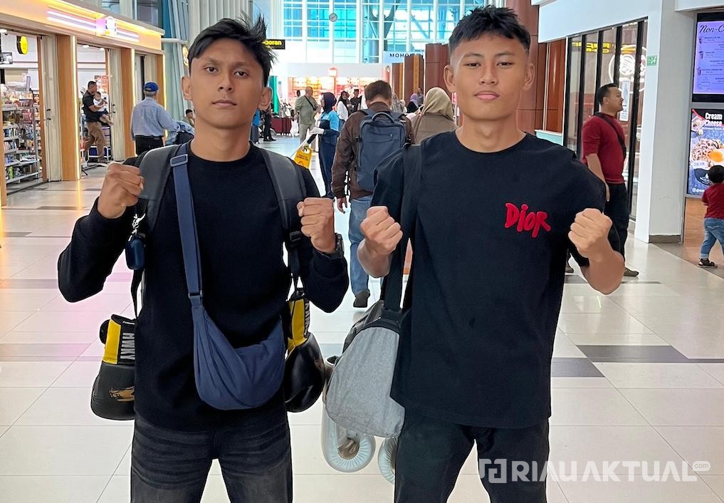 Dua Petinju Muda Pekanbaru Siap Debut di Rookie Fight Jakarta