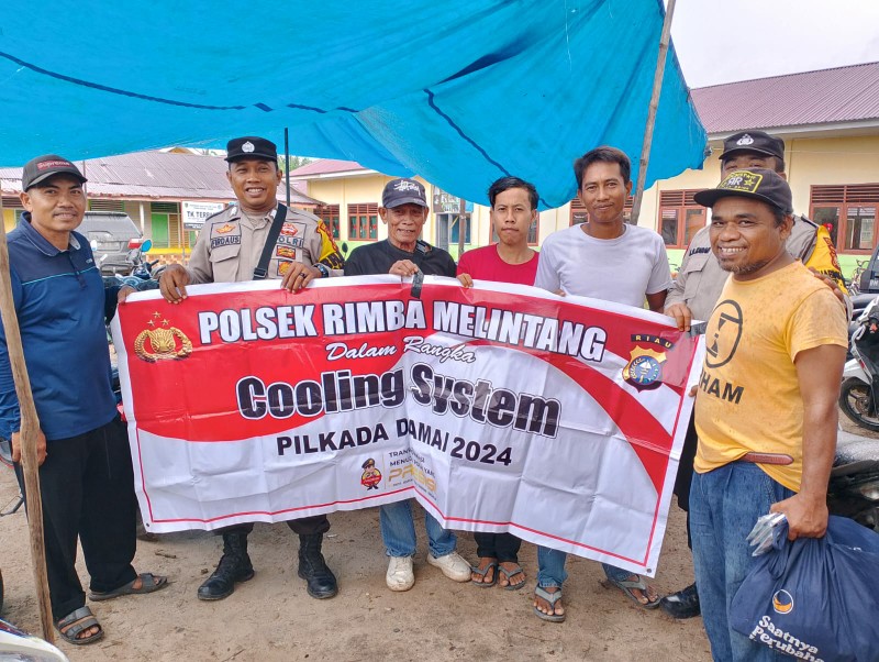 Kapolsek Rimba Melintang Ajak Warga Ciptakan Pilkada Sejuk dan Damai di Rokan Hilir Menjelang 27 November 2024