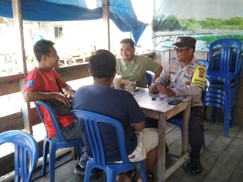 Pilkada 2024, Aiptu Andi Eka Putra Apresiasi Dukungan Warga Tanah Merah dalam Menjaga Kondusifitas