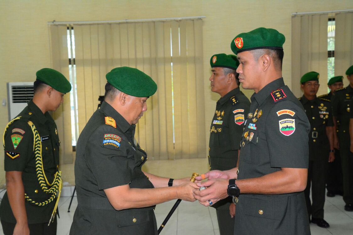 Sertijab Dandim 0301/ Pekanbaru, Andri Gantikan Tunjung