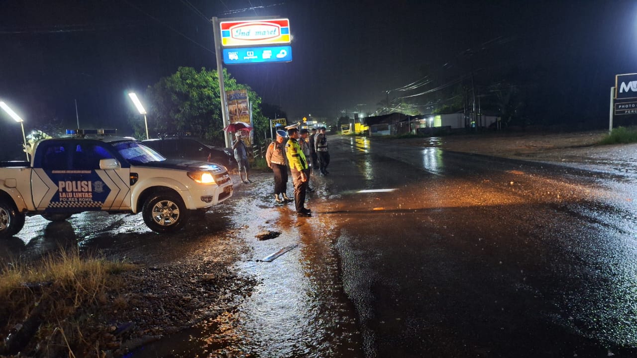 Cegah Premanisme, Polisi Sisir Sejumlah Titik Rawan di Bangko Pusako