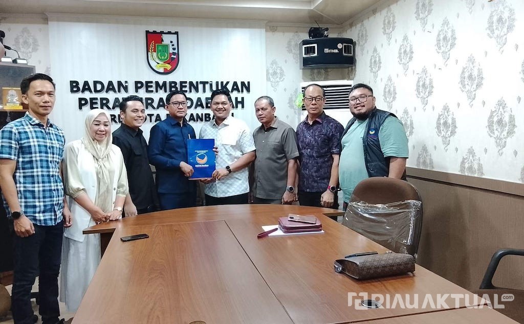 Bapemperda DPRD Pekanbaru Terima Dua Ranperda Inisiatif, Fraksi Lain Diminta Segera Mengusul