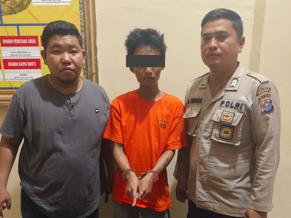 Lagi Asyik Nyabu di Rumah Kosong, Petani di Rohil Diamankan Polsek Rimba Melintang