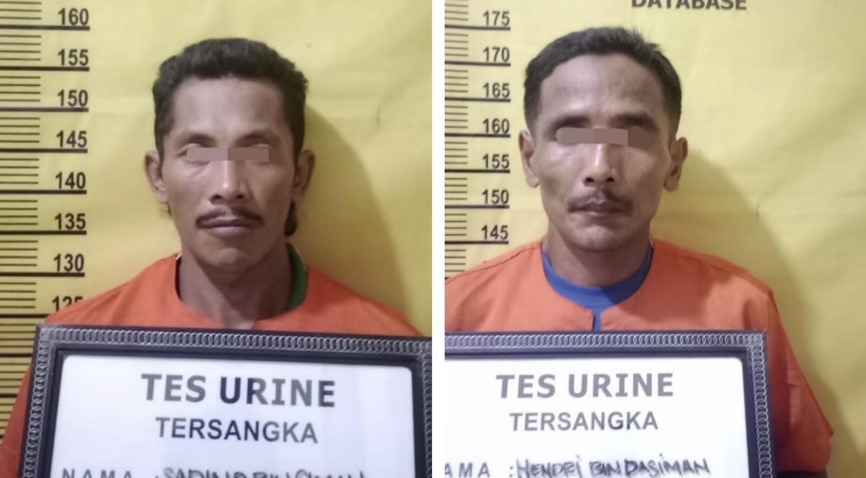 Dua Pencuri Sawit di Inhu Ternyata Pemakai Sabu