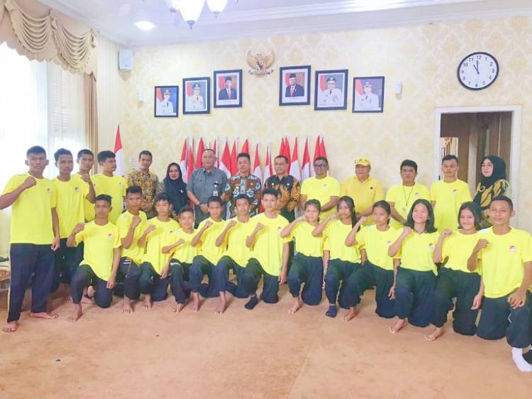 Mewakili Provinsi Riau, Atlet Wushu Rohil Raih Juara Umum II Pra PON 2023