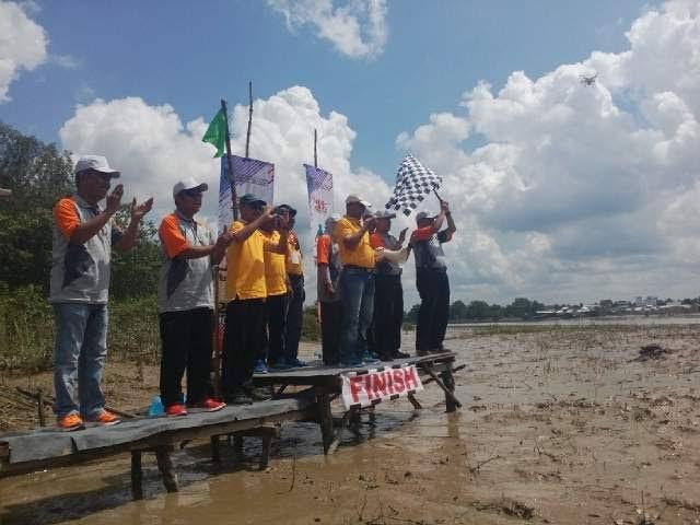 Asisten II Buka Lomba Pacu Sampan Leper 2016