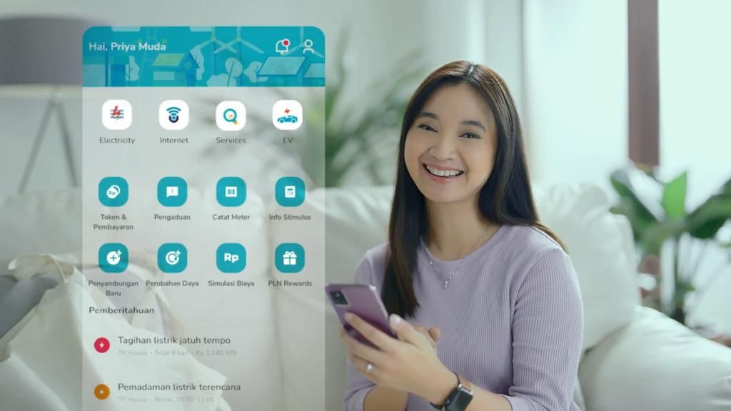 Tak Perlu Lagi Hubungi Contact Center 123, Layanan Kelistrikan Kini Bisa Lewat PLN Mobile
