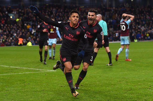 Lewat Gol Penalti Alexis Sanchez, Arsenal Menang Tipis atas Burnley