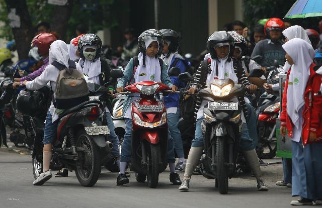 Sekolah Diminta Tegas Larangan Murid Bawa Motor