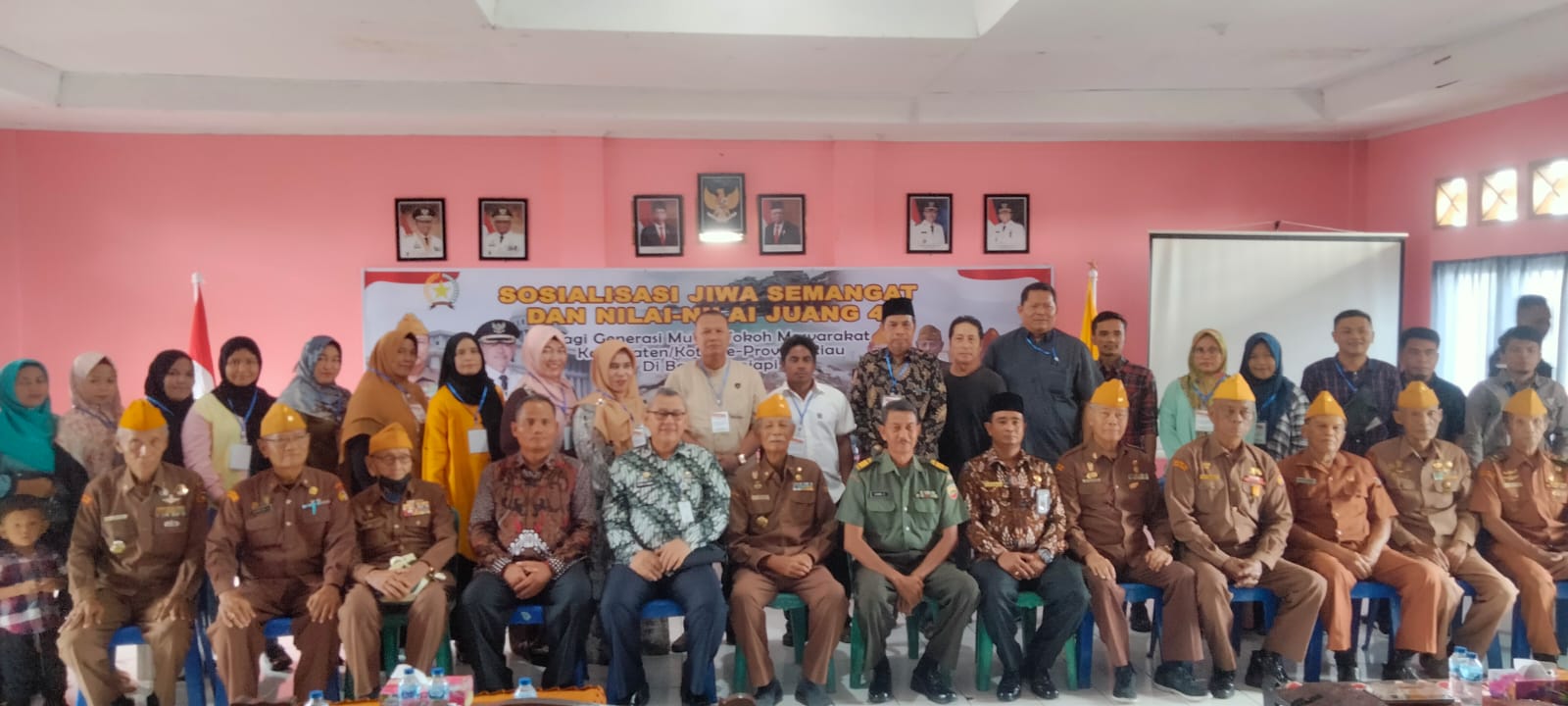 Asisten 1 Rohil Buka Sosialisasi Jiwa dan Semangat Nilai Juang 45