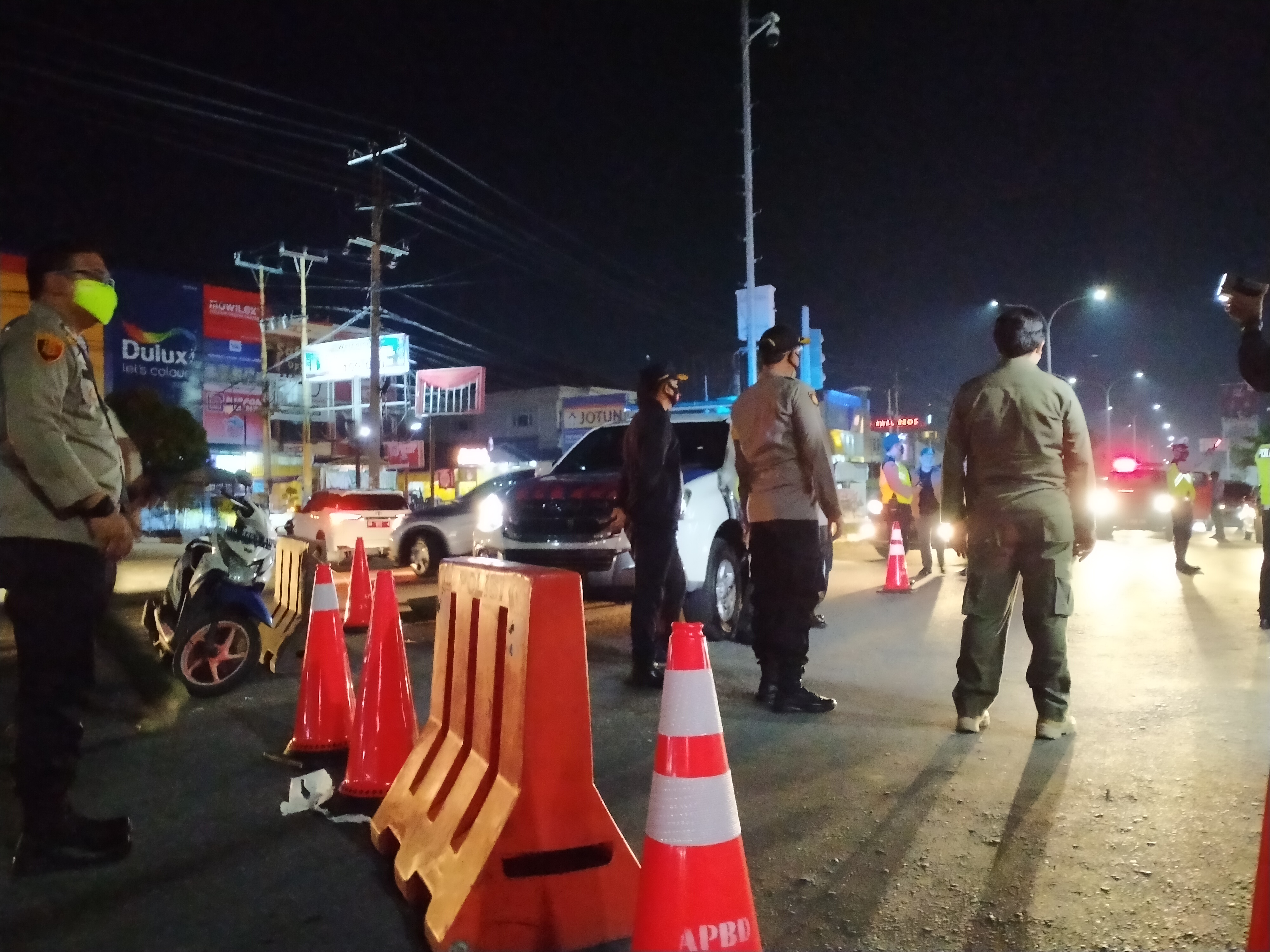 Sabtu Malam PSBM Empat Kecamatan di Pekanbaru Dimulai, Ini Ruas Jalan yang Disekat