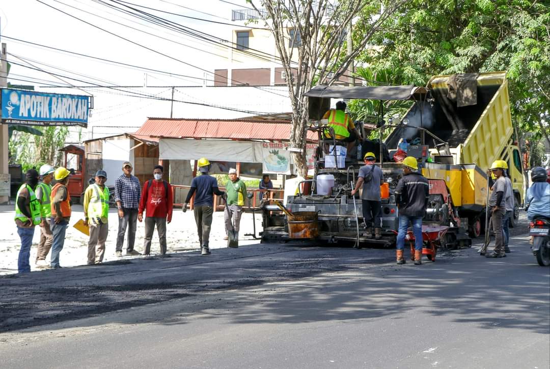 Anggaran Terbatas, Jalan Parit Indah Tak Seluruhnya Diperbaiki