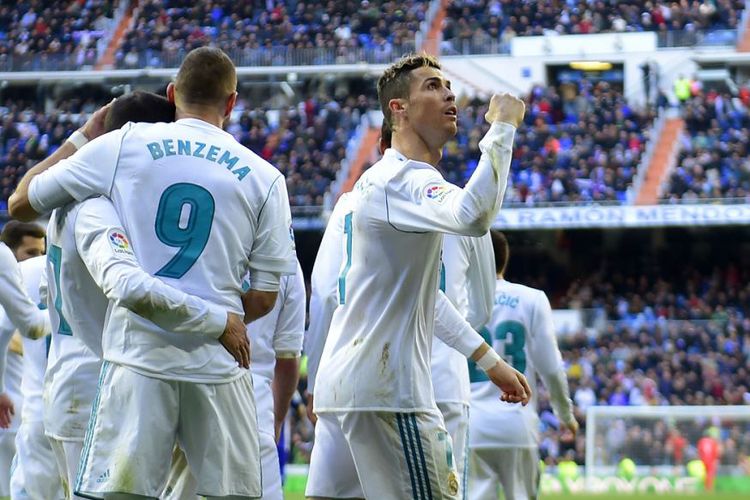 Zidane Istirahatkan Ronaldo Saat Lawan Espanyol