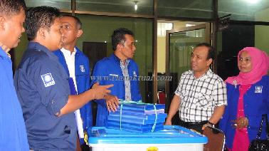 Sebelum Didaftarkan ke KPU, Caleg PAN Pekanbaru Diberi Motivasi Jon Erizal