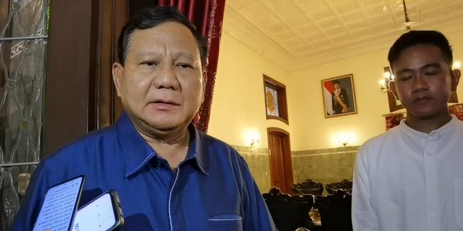 Prabowo Siap Dukung Gibran Maju Pilgub DKI atau Jateng: Beliau Pasti Berhasil