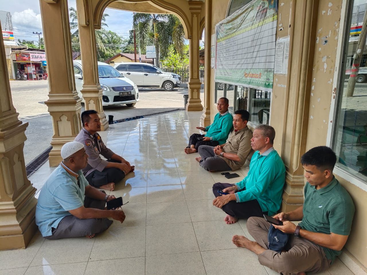 Polres Rokan Hulu Gelar Cooling System untuk Ciptakan Kondisi Kondusif Pasca Pilkada