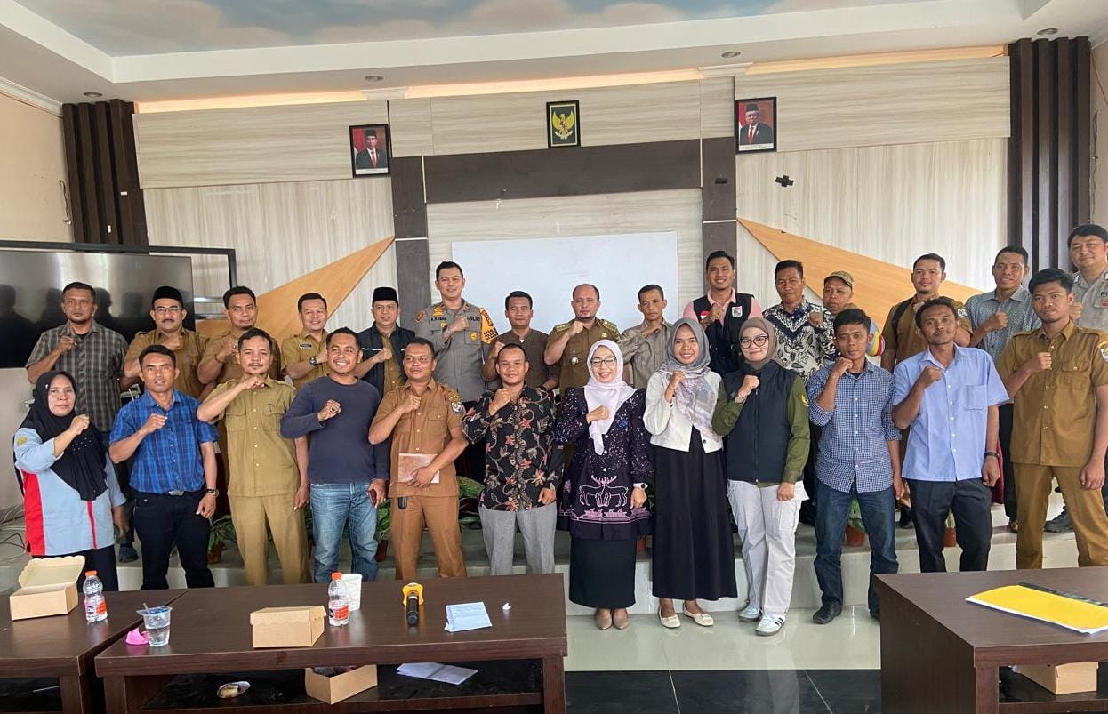 Polsek Langgam dan Pemerintah Kecamatan Genjot Program Ketahanan Pangan