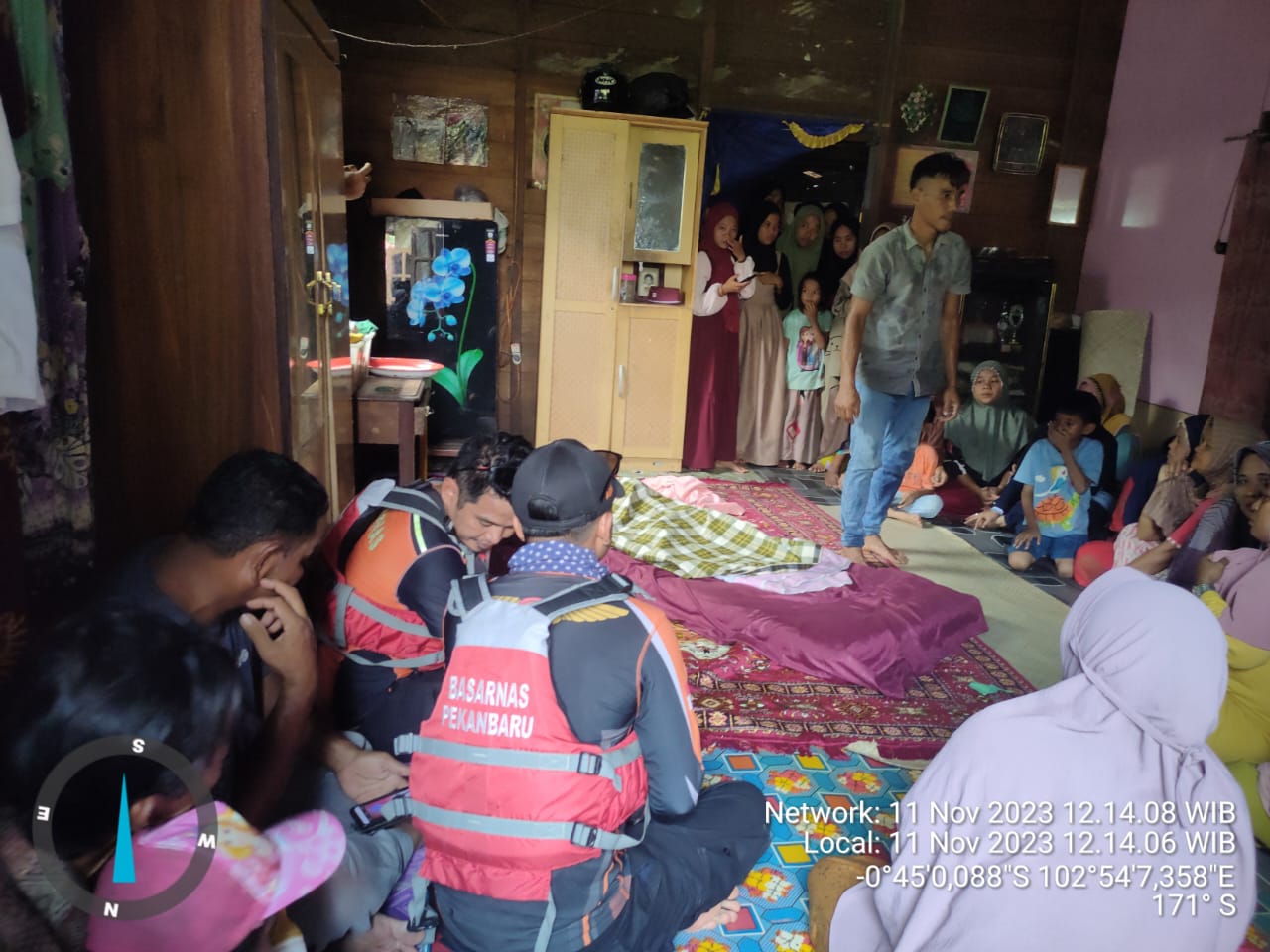 Terseret Arus Sungai Batang Gangsal, Bocah 7 Tahun Ditemukan Meninggal Dunia