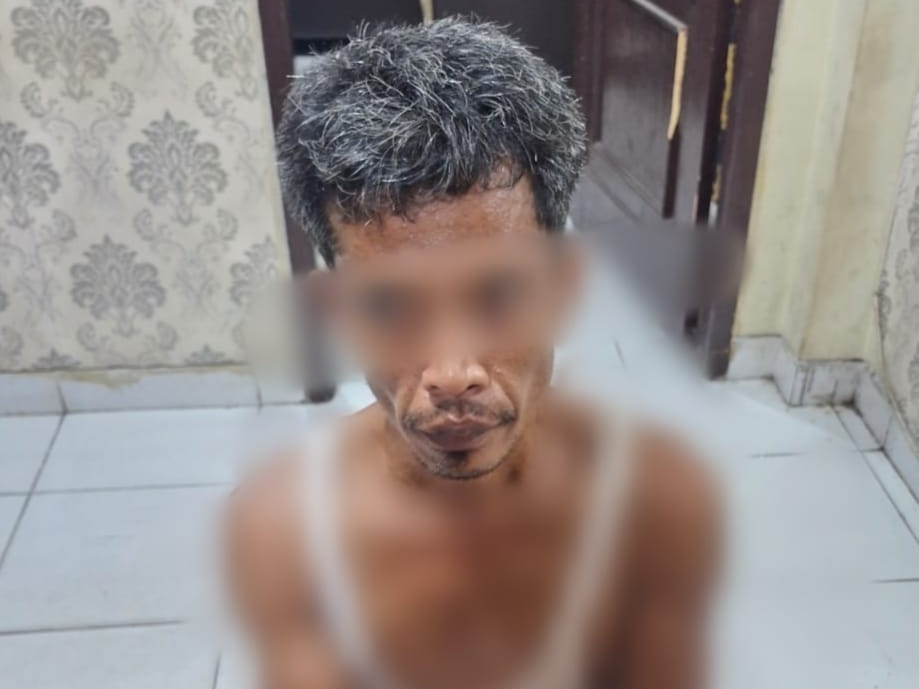 Satnarkoba Polres Siak Tangkap Bandar Sabu di Perkebunan Sawit