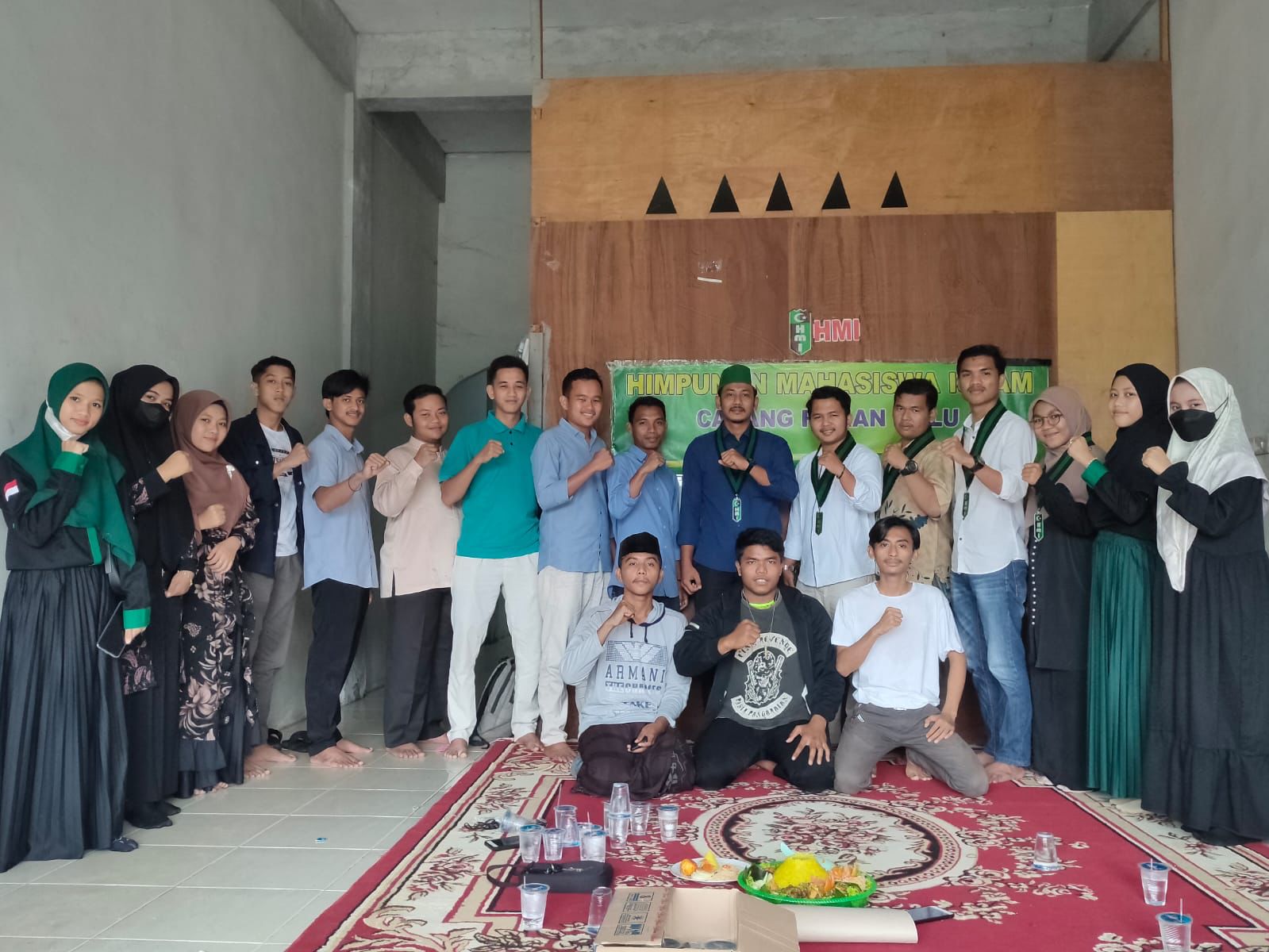 Peringati Milad Ke-75, HMI Rohul Gelar Doa Bersama