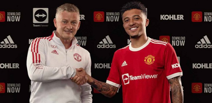 Sah! Jadon Sancho Resmi Jadi Pemain Manchester United, Dikontrak 5 Tahun, Gajinya Segini