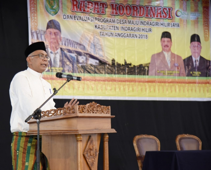 Pj Bupati Hadiri Rakor DMIJ Tahun Anggaran 2018