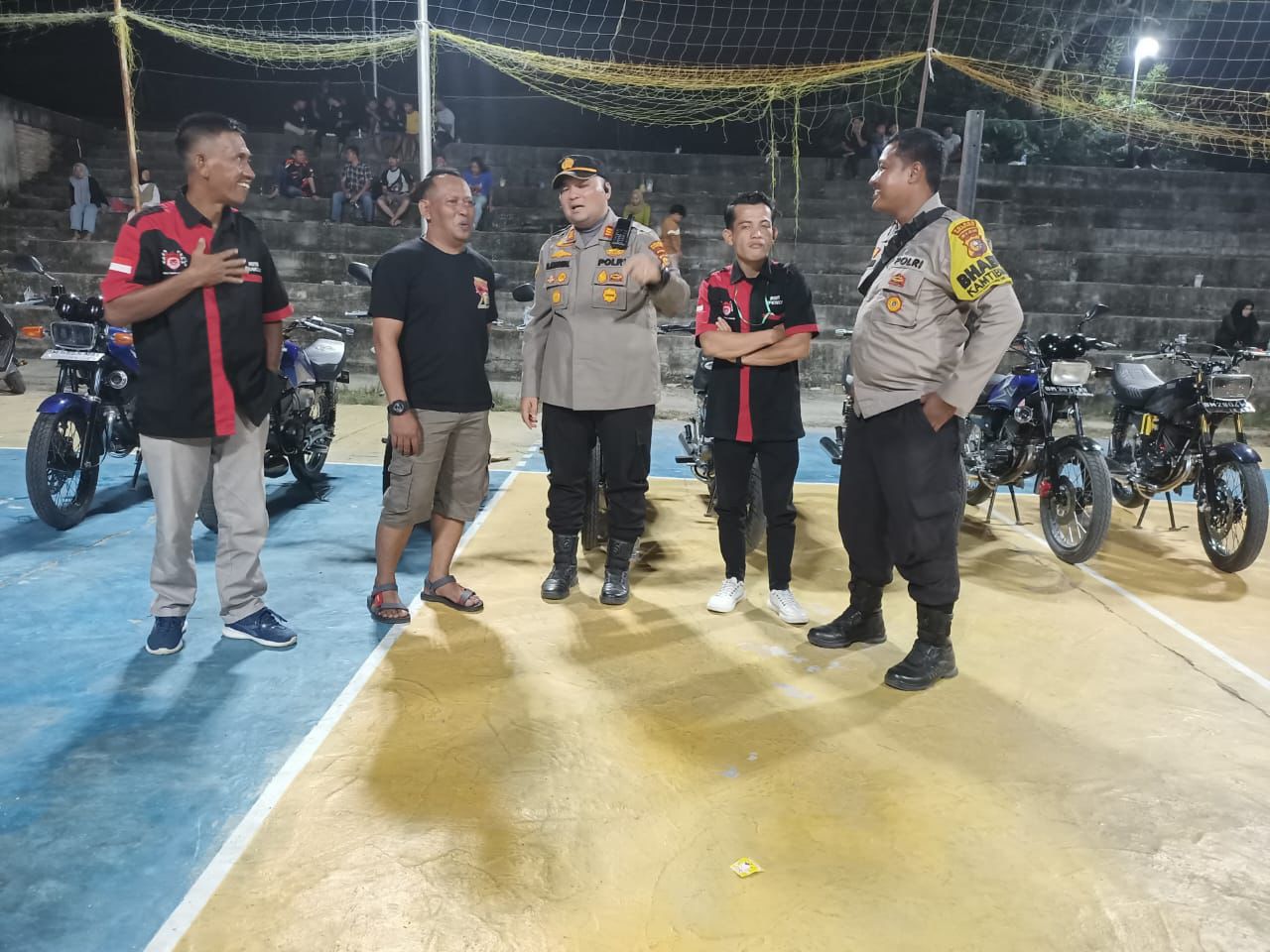 Polsek Kunto Darussalam Gelar Cooling System untuk Sukseskan Pilkada Serentak 2024